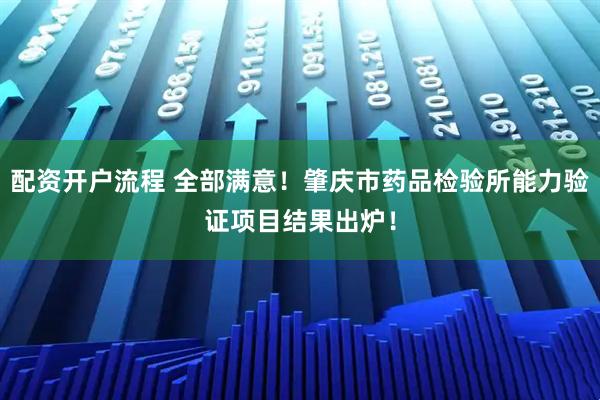 配资开户流程 全部满意！肇庆市药品检验所能力验证项目结果出炉！